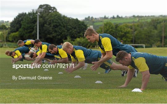 Munster Rugby Squad Training - Wednesday 11th September