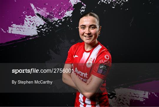 Sligo Rovers Squad Portraits 2024