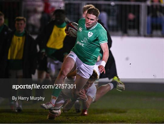 England v Ireland - U20 Six Nations Rugby Championship