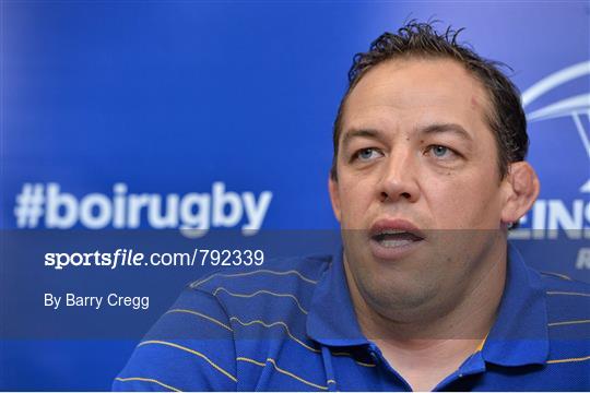 Leinster Rugby Press Conference - Thursday 12th September