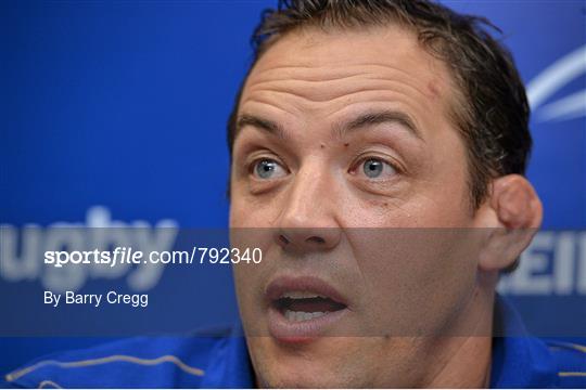 Leinster Rugby Press Conference - Thursday 12th September