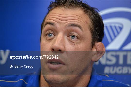 Leinster Rugby Press Conference - Thursday 12th September