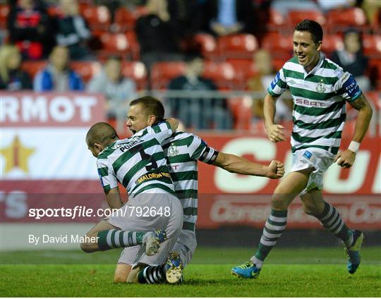 St Patrick’s Athletic v Shamrock Rovers - FAI Ford Cup Quarter-Final