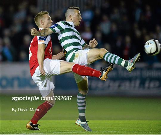 St Patrick’s Athletic v Shamrock Rovers - FAI Ford Cup Quarter-Final