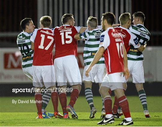 St Patrick’s Athletic v Shamrock Rovers - FAI Ford Cup Quarter-Final