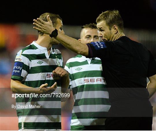 St Patrick’s Athletic v Shamrock Rovers - FAI Ford Cup Quarter-Final
