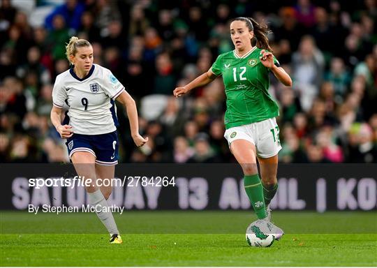 Republic of Ireland v England - UEFA Women's European Championship Qualifier