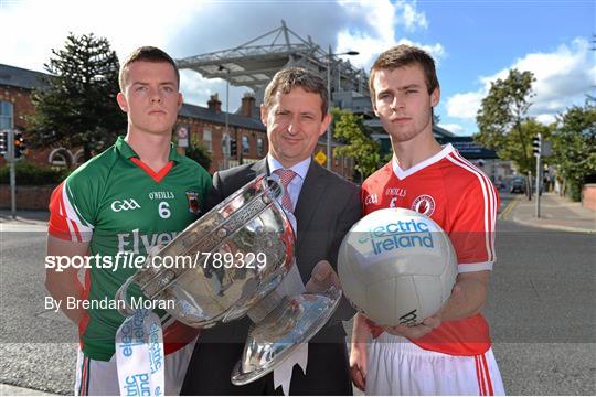 Launch of the Electric Ireland GAA All-Ireland Minor Championship Finals