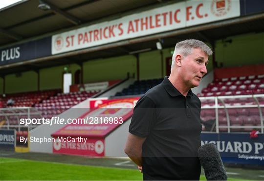 Stephen Kenny Unveiled as St Patrick's Athletic Manager