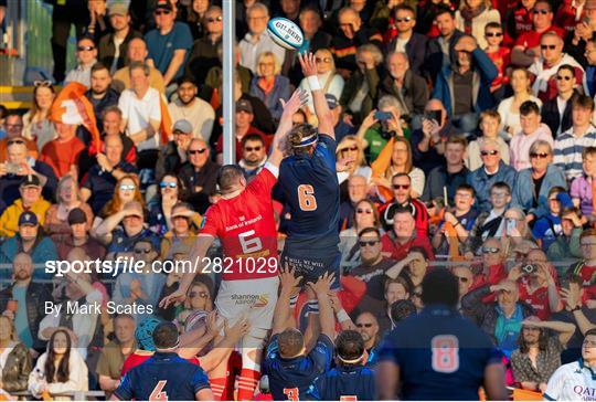 Edinburgh v Munster - United Rugby Championship