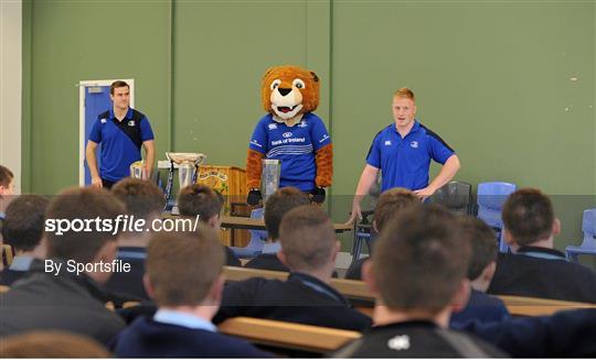 Launch of Leinster Rugby’s Bank of Ireland Treble Trophy Tour