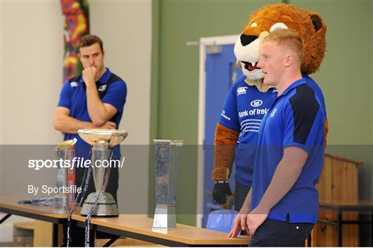 Launch of Leinster Rugby’s Bank of Ireland Treble Trophy Tour