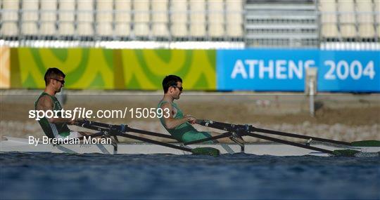 2004 Olympics Athens Rowing training