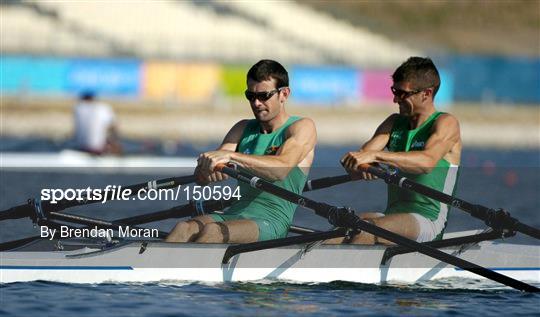 2004 Olympics Athens Rowing training