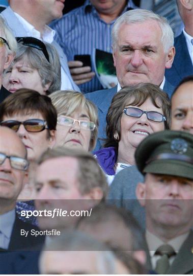 Supporters at the GAA Football All-Ireland Championship Finals