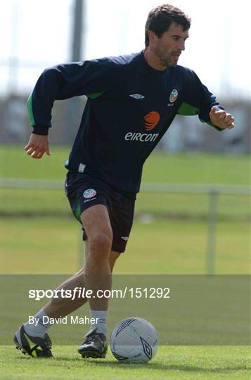 Republic of Ireland Soccer Training Tuesday