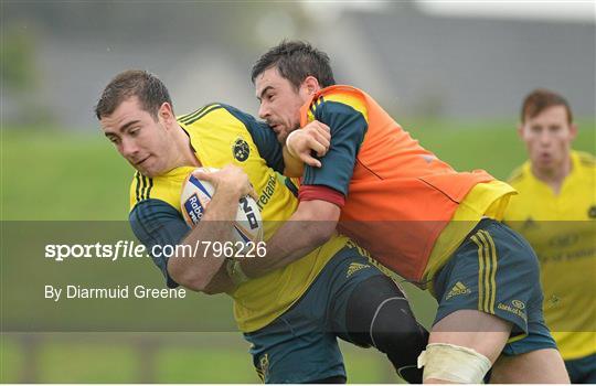 Munster Rugby Squad Training & Media Briefing - Tuesday 24th september