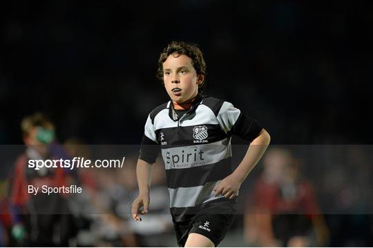 Half-Time Mini Games at Leinster v Cardiff Blues - Celtic League 2013/14 Round 4