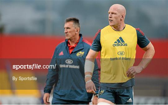 Munster v Newport Gwent Dragons - Celtic League 2013/14 Round 4