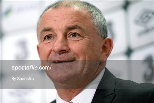 Republic of Ireland Squad Announcement - 30th September 2013