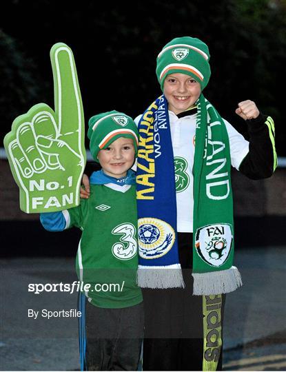 Supporters at Republic of Ireland v Kazakhstan - 2014 FIFA World Cup Qualifier Group C