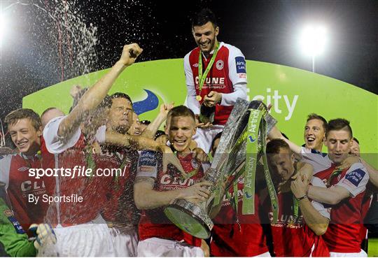 St. Patrick’s Athletic v Derry City - Airtricity League Premier Division