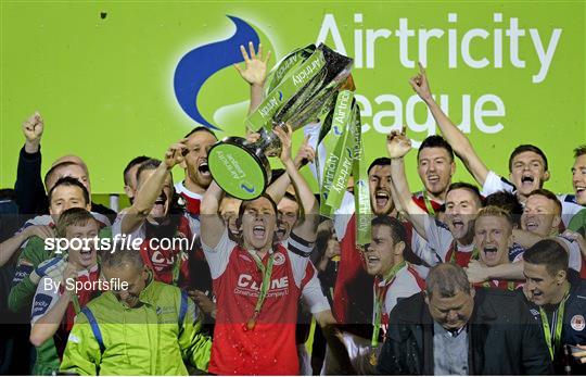 St. Patrick’s Athletic v Derry City - Airtricity League Premier Division