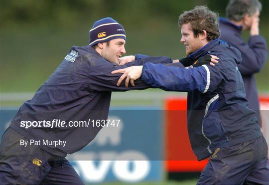 Leinster Rugby Training Wednesday
