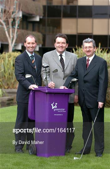 New sponsor of 2005 AIB Irish Seniors Open