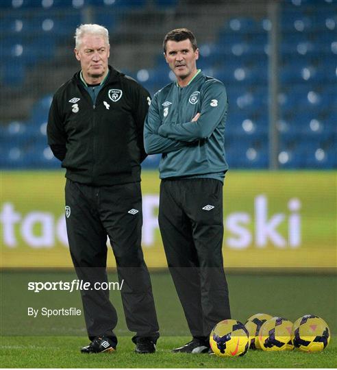 Republic of Ireland Squad Training - Monday 18th November