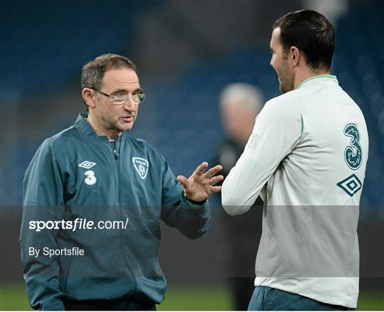 Republic of Ireland Squad Training - Monday 18th November