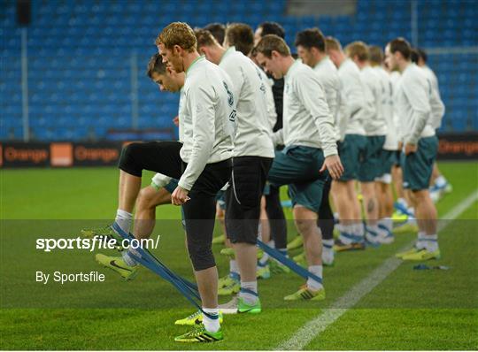 Republic of Ireland Squad Training - Monday 18th November