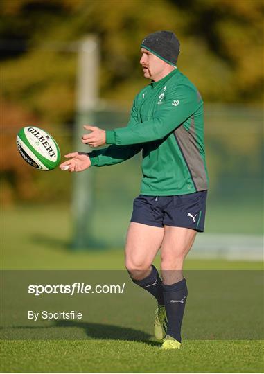 Ireland Rugby Squad Training - Tuesday 19th November