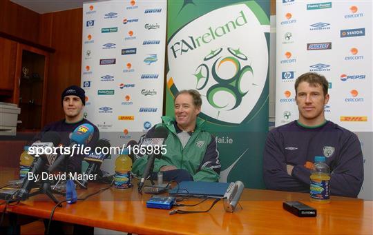 Ireland Soccer Press Conference Monday
