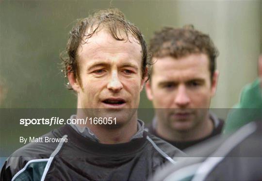 Ireland Rugby Training Tuesday