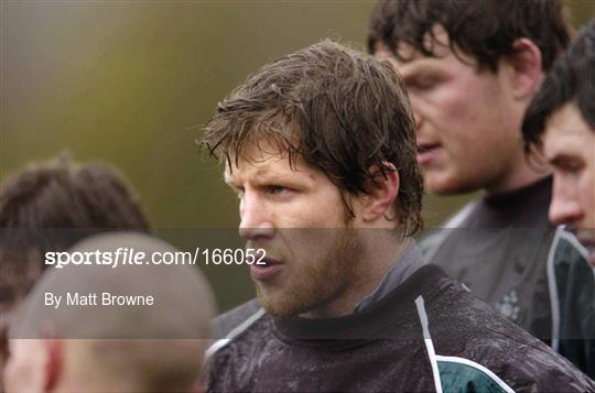 Ireland Rugby Training Tuesday