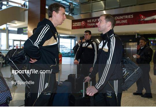 GAA GPA All-Star Tour 2013, sponsored by Opel Departs for Shanghai