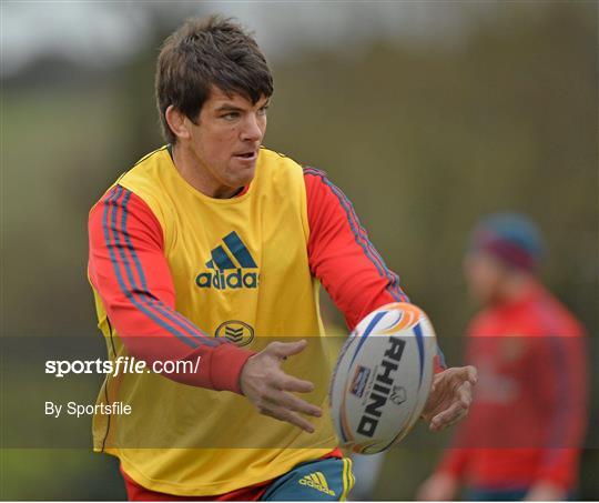 Munster Rugby Squad Training - Wednesday 27th November