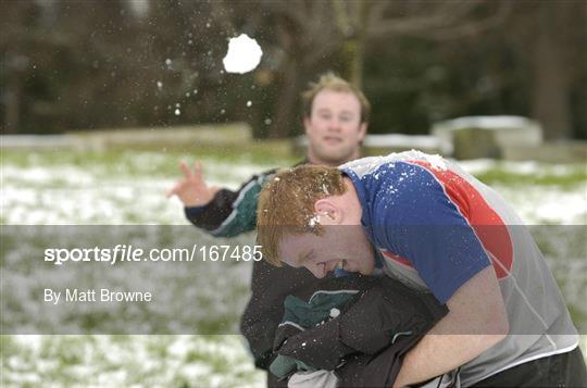 Ireland Rugby Training Wednesday