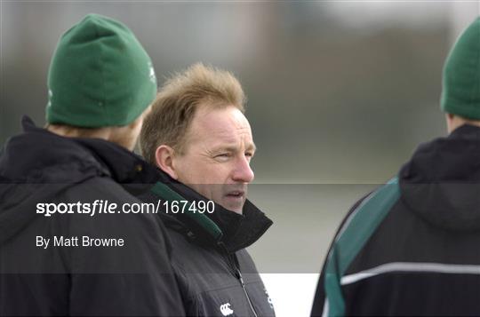 Ireland Rugby Training Wednesday