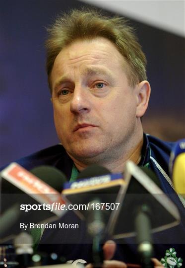 Ireland Rugby Press Conference Wednesday