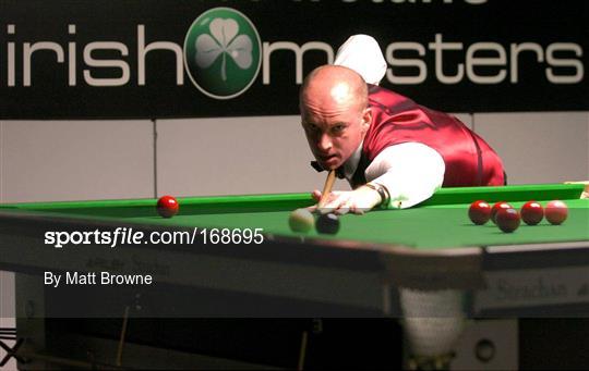 Irish Masters Snooker Monday