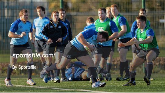 Leinster Rugby Squad Training & Press Briefing - Monday 9th December