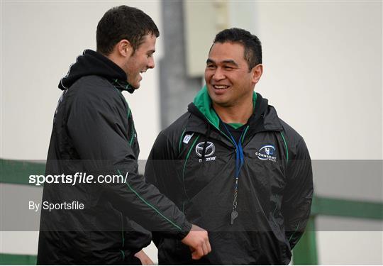 Connacht Rugby Squad Training & Press Conference - Tuesday 10th December 2013