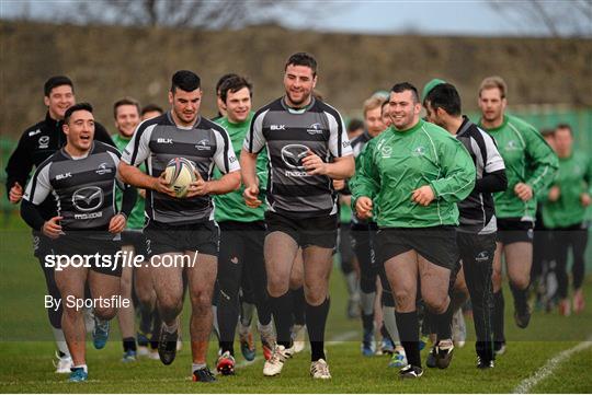 Connacht Rugby Squad Training & Press Conference - Tuesday 10th December 2013