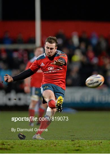 Munster v Scarlets - Celtic League 2013/14 Round 10