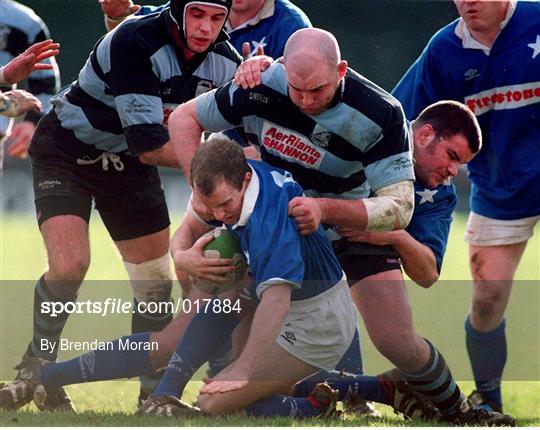 St Mary's College v Shannon - AIB League Rugby 1999