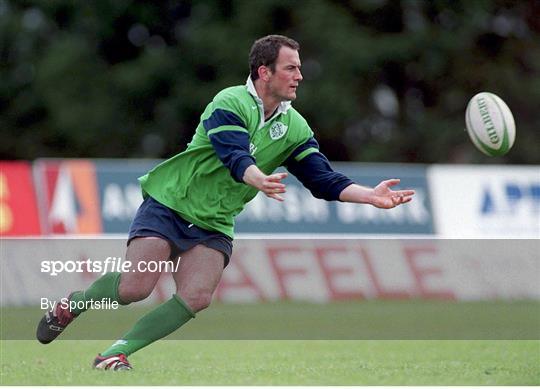 Ireland Rugby Squad Training - 7 April 1999