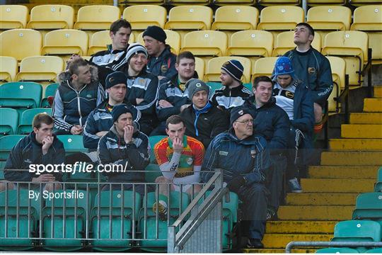 Carlow v Longford - Bord na Mona O'Byrne Cup Group B Round 1