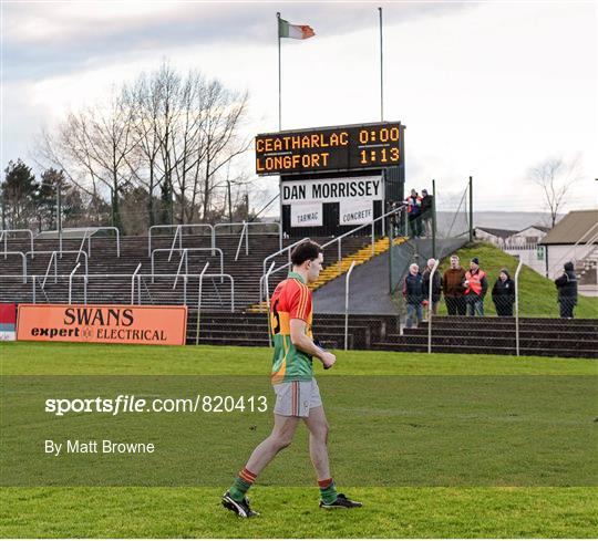 Carlow v Longford - Bord na Mona O'Byrne Cup Group B Round 1